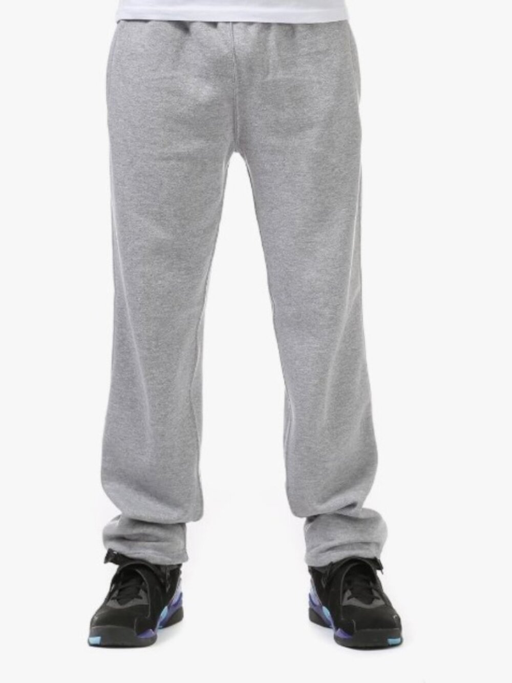 Pro Club Men's Comfort Fleece Pant, Heather Gray - New
